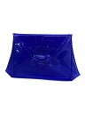 【中古】mame kurogouchi◆クラッチバッグ/PVC/BLU/無地【バッグ】