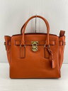 【中古】MICHAEL KORS◆ハンドバッグ/トートバッグ/レザー/ORN/av-1612【バッグ】(4)