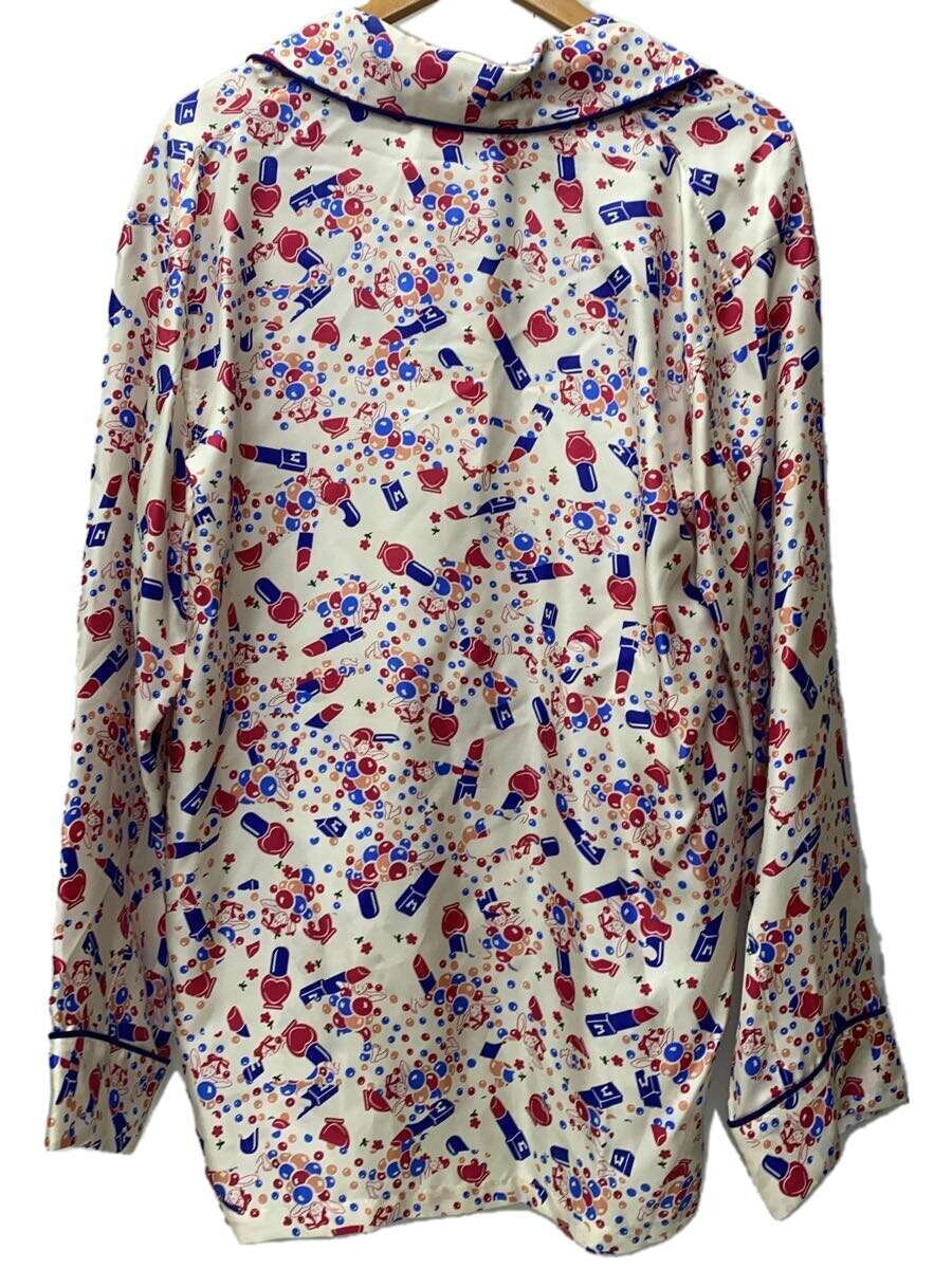 【中古】Maison Margiela◆シルク/マルチカラー/総柄/22AW/S50DL0520/Ditsy/パジャマ/セットアップ/長袖【インテリア小物・日用雑貨】