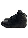 【中古】NIKE◆DUNK HI 1985 / U_ダンクハイ 1985 アンダーカバー/27cm/BLK【シューズ】