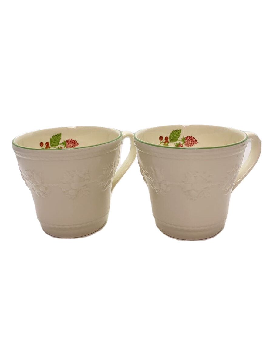 【中古】WEDGWOOD◆洋食器その他/2点セット/WHT【キッチン用品】