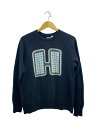 【中古】HOLLYWOOD RANCH MARKET◆ラグランスウェット/2/コットン/BLK【レディースウェア】