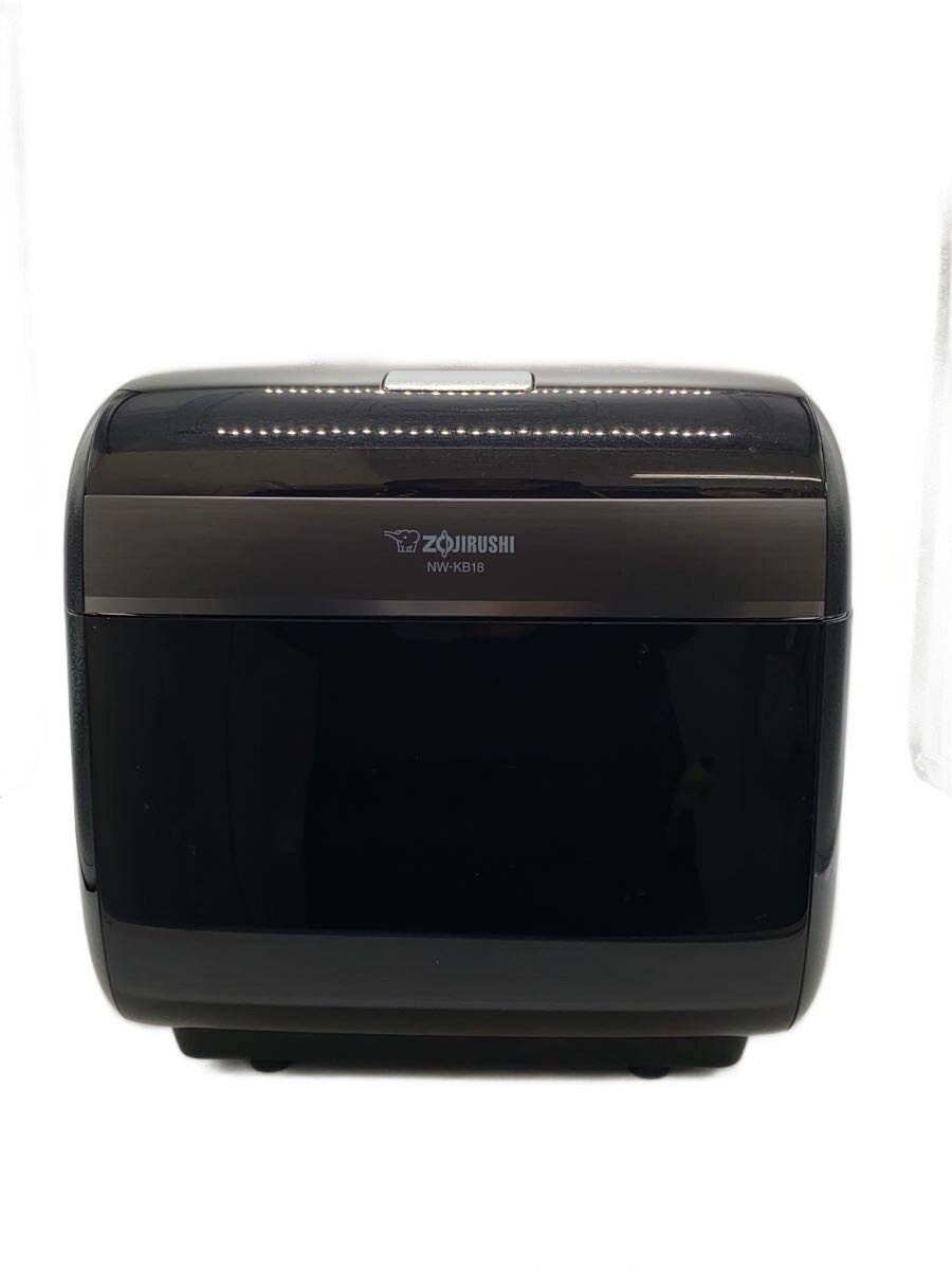 【中古】ZOJIRUSHI◆炊飯器 炎舞炊き NW-KB18-BZ [黒漆]//【家電・ビジュアル・オーディオ】