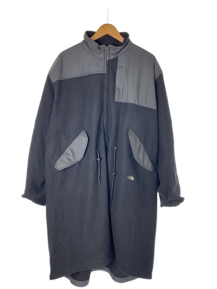 THE NORTH FACE PURPLE LABEL◆CAMOFLAGE WOOL FLEECE JKT/L/ウール/BLK