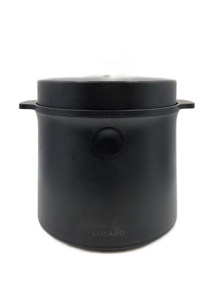 ☆未使用糖質カット炊飯器 LOCABO (ブラック) JM-C20E-B LOCABO 糖質