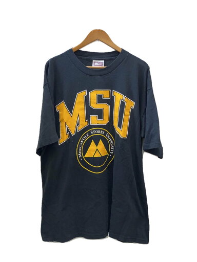 【中古】90s/MSU/カレッジ/crable sportswear/Tシャツ/XL/コットン/BLK【メンズウェア】 【中古】90s/MSU/カレッジ/crable sportswear/Tシャツ/XL/コットン/BLK【メンズウェア】