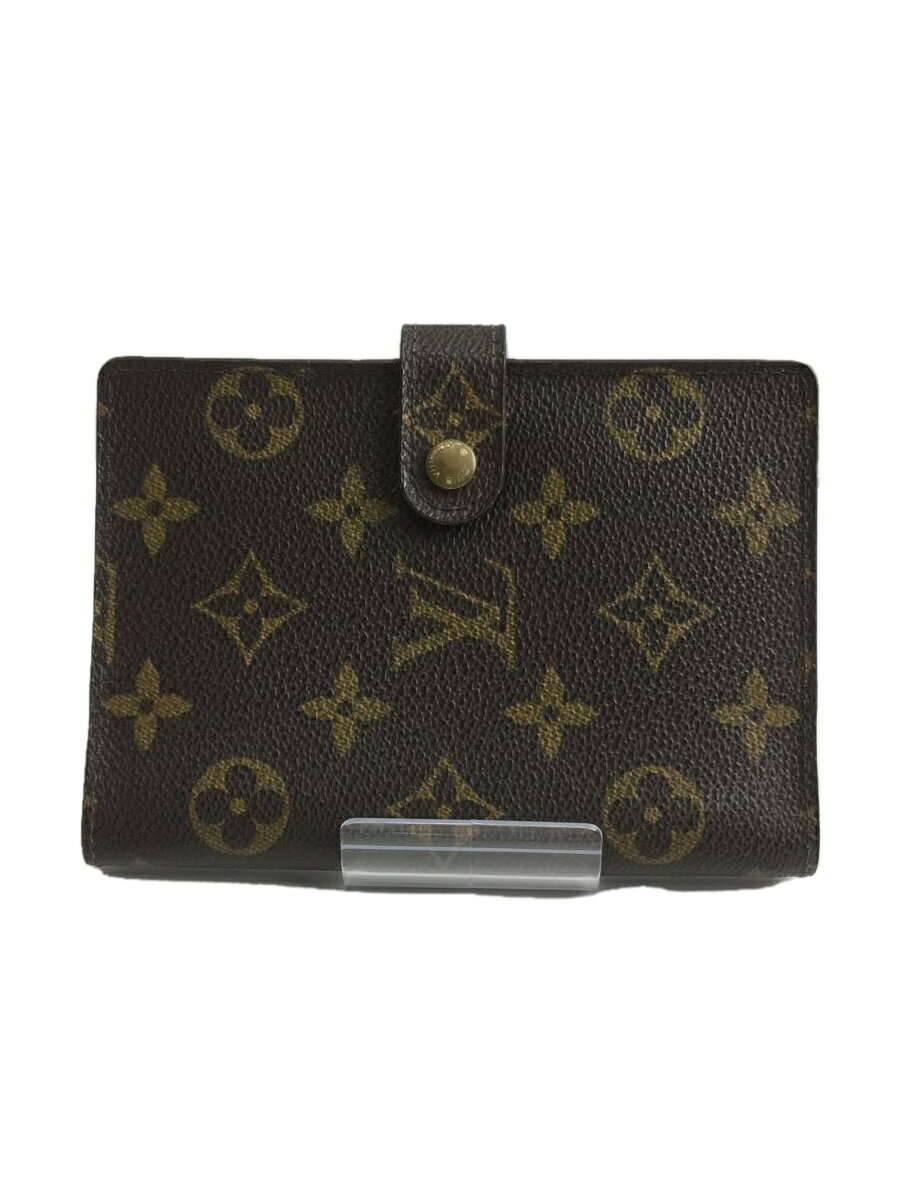 【中古】LOUIS VUITTON◆アジェンダPM_モノグラム_BRW/PVC/剥がれ/メンズ【服飾雑貨他】