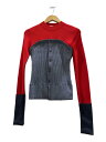 【中古】ommo/ニット・セーター(薄手)/FREE/レーヨン/RED【レディースウェア】(4)