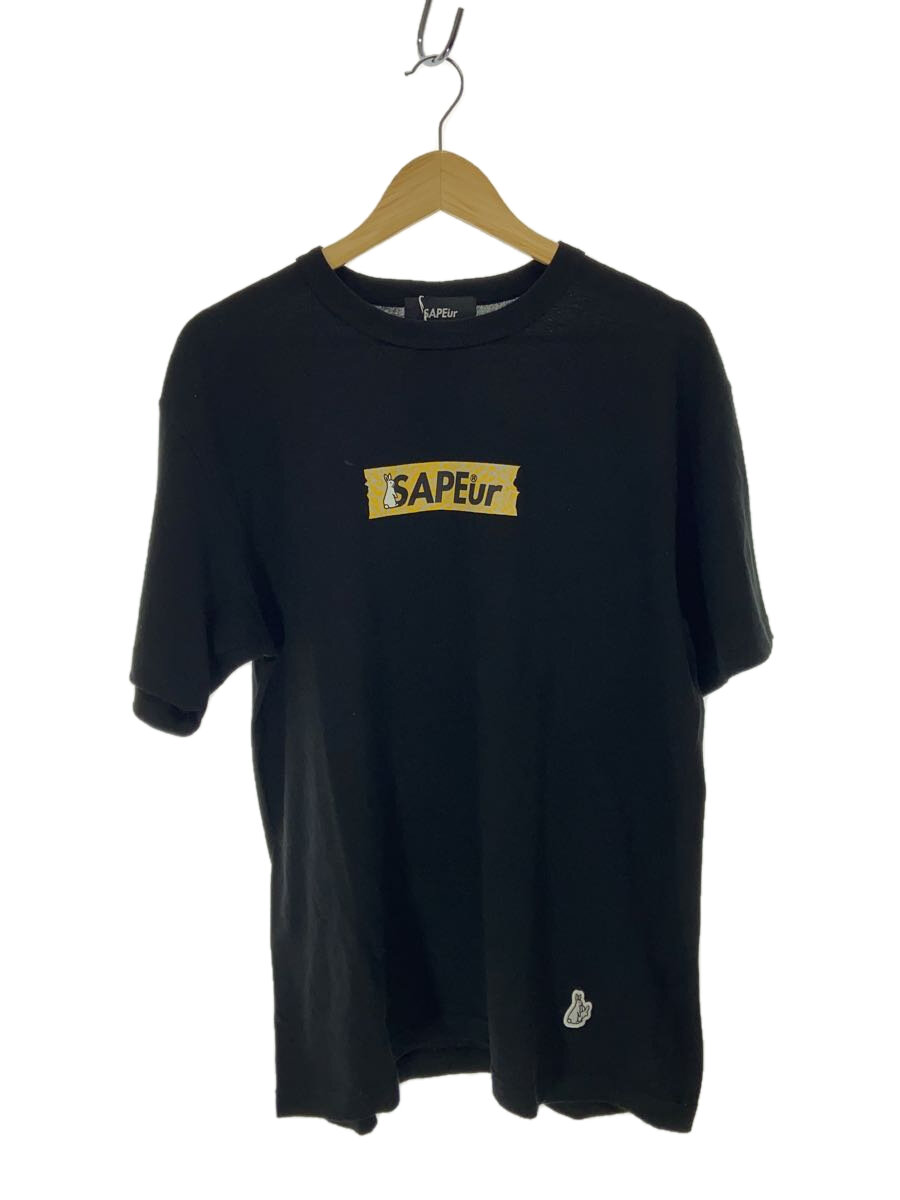 【中古】#FR2◆Tシャツ/L/コットン/BLK/FRSA-002【メンズウェア】