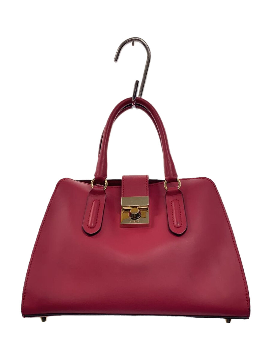 【中古】FURLA◆2WAYショルダーバッグ/ミラノ/レザー/RED/942117【バッグ】