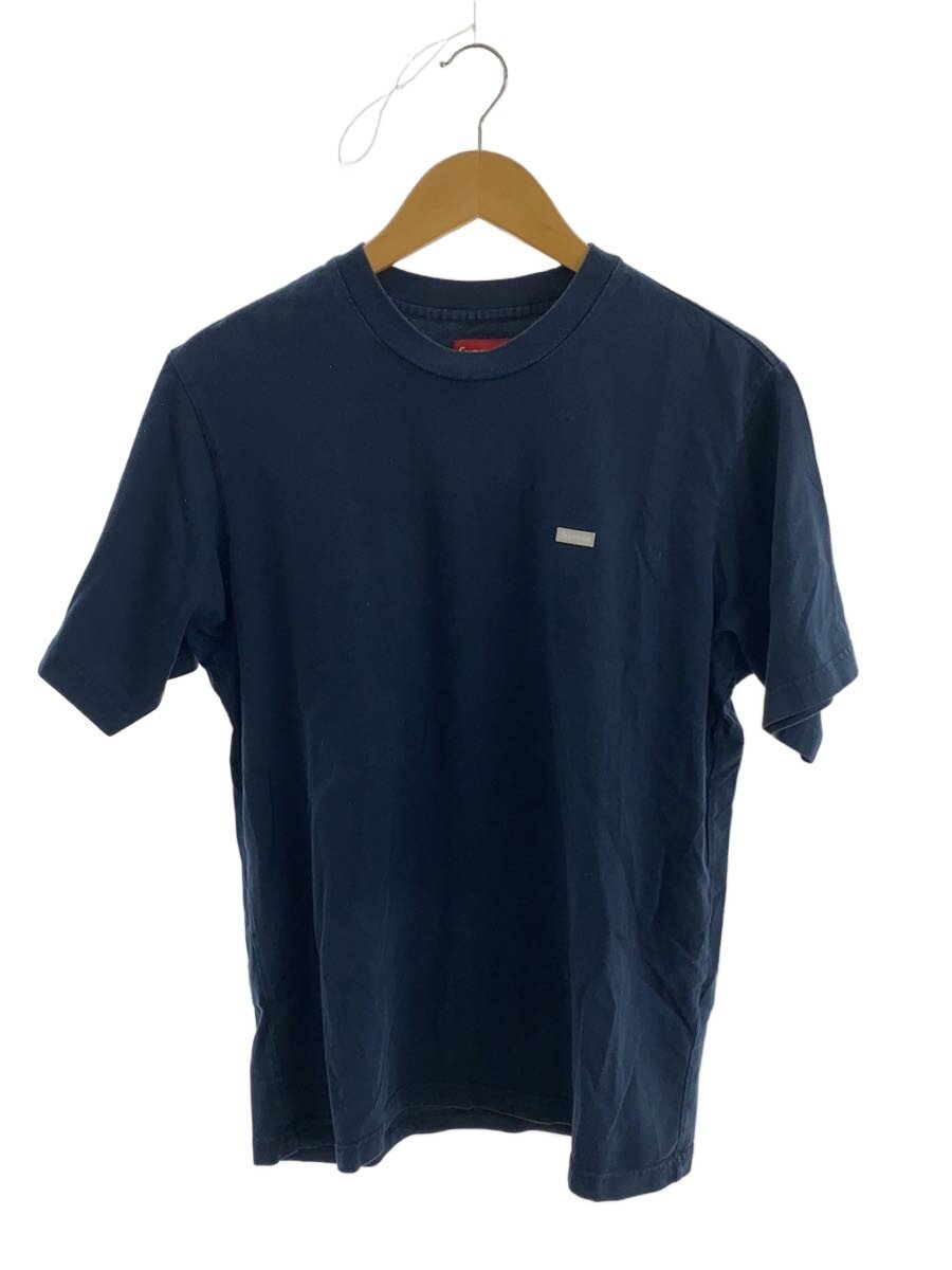 Supreme◆small box tee/Tシャツ/S/コットン/NVY/使用感有