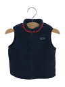 【中古】patagonia◆ベスト/--/ポリエステル/NVY/61006FA19【キッズ】