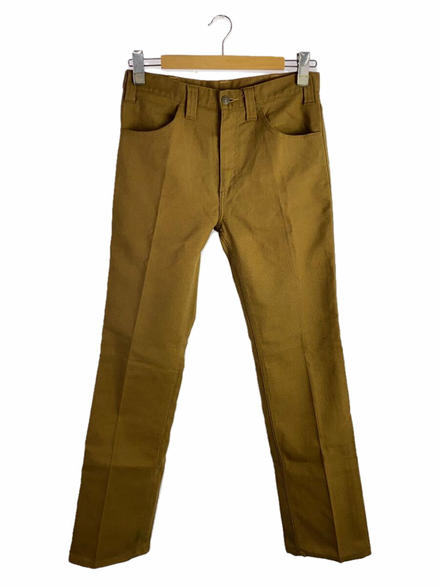 【中古】Levi’s◆70ssta-prest/talon/ボトム/キャメル//【メンズウェア】