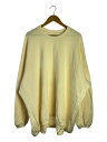 【中古】A.F ARTEFACT◆ニット/セーター(厚手)/オーバーサイズ/3/コットン/WHT【メンズウェア】(4)