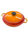 【中古】LE CREUSET◆シグニチャービュッフェキャセロール 26cm【キッチン用品】