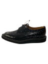 【中古】UNDERCOVER◆シューズ/UK8/BLK/牛革//【シューズ】