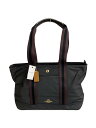【中古】COACH◆トートバッグ/--/ブラック/無地/CA208【バッグ】(4)