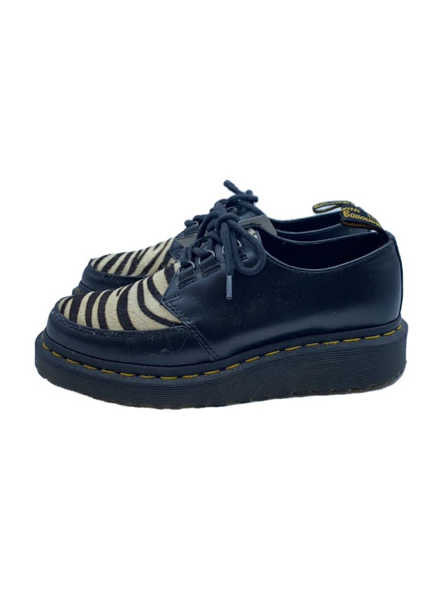 【中古】Dr.Martens◆RAMSEY ZEB/UK4/BLK【シューズ】