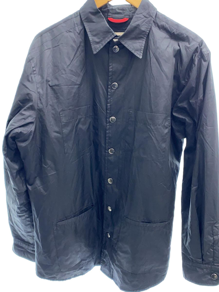 【中古】EMPORIO ARMANI◆ブルゾン/M/BLK/無地/ASC06H0【メンズウェア】