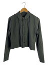 【中古】robe de chambre COMME des GARCONS◆ジャケット/--/ウール/GRY/ストライプ/RJ-04140【レディースウェア】(4)