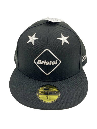【中古】NEW ERA◆ニューエラ/キャップ/7 5/8/ポリエステル/BLK/メンズ/×F.C.R.B.//【服飾雑貨他】 【中古】NEW ERA◆ニューエラ/キャップ/7 5/8/ポリエステル/BLK/メンズ/×F.C.R.B.//【服飾雑貨他】