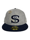 【中古】NEW ERA◆59FIFTY/70th/5950/WHITESOX/キャップ/7 1/2/ウール/GRY/メンズ【服飾雑貨他】(4)