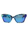 【中古】Alexander McQueen◆サングラス/--/プラスチック/BLU/BLU/メンズ/mcq 0003【服飾雑貨他】(4)