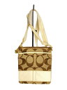 【中古】COACH◆ショルダーバッグ/キャンバス/BEG/10129【バッグ】(4)