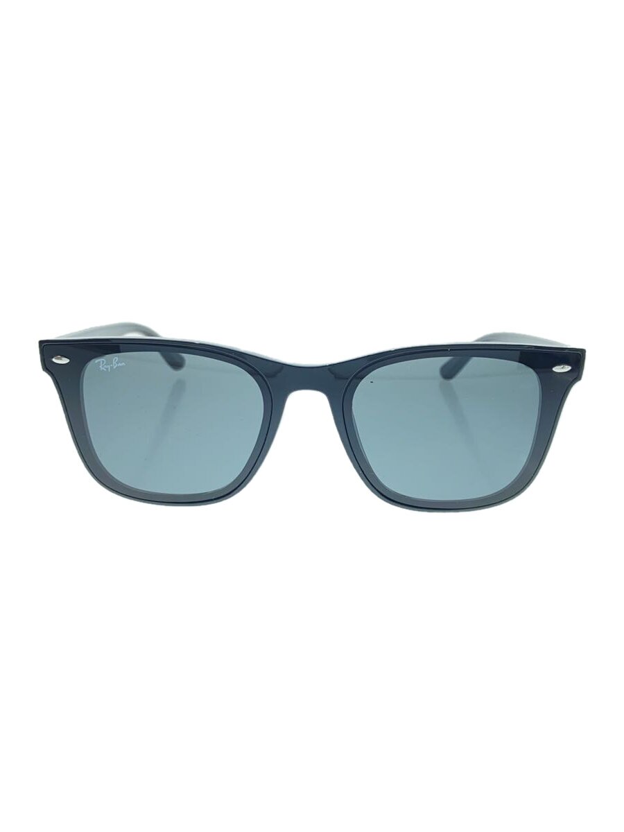 【中古】Ray-Ban◆サングラス/ウェリントン/プラスチック/BLK/メンズ/RB4391D【服飾雑貨他】