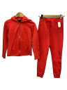 【中古】ARMANI EXCHANGE◆セットアップ/XS/コットン/RED/無地/3ZYMBD YJD2Z【レディースウェア】