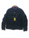 【中古】MONCLER◆ダウンジャケット/4/ナイロン/BLK/F20921A5090 54AQJ【メンズウェア】の商品画像