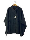 【中古】COACH◆ポンチョ/--/ウール/BLK/G4185【レディースウェア】(4)