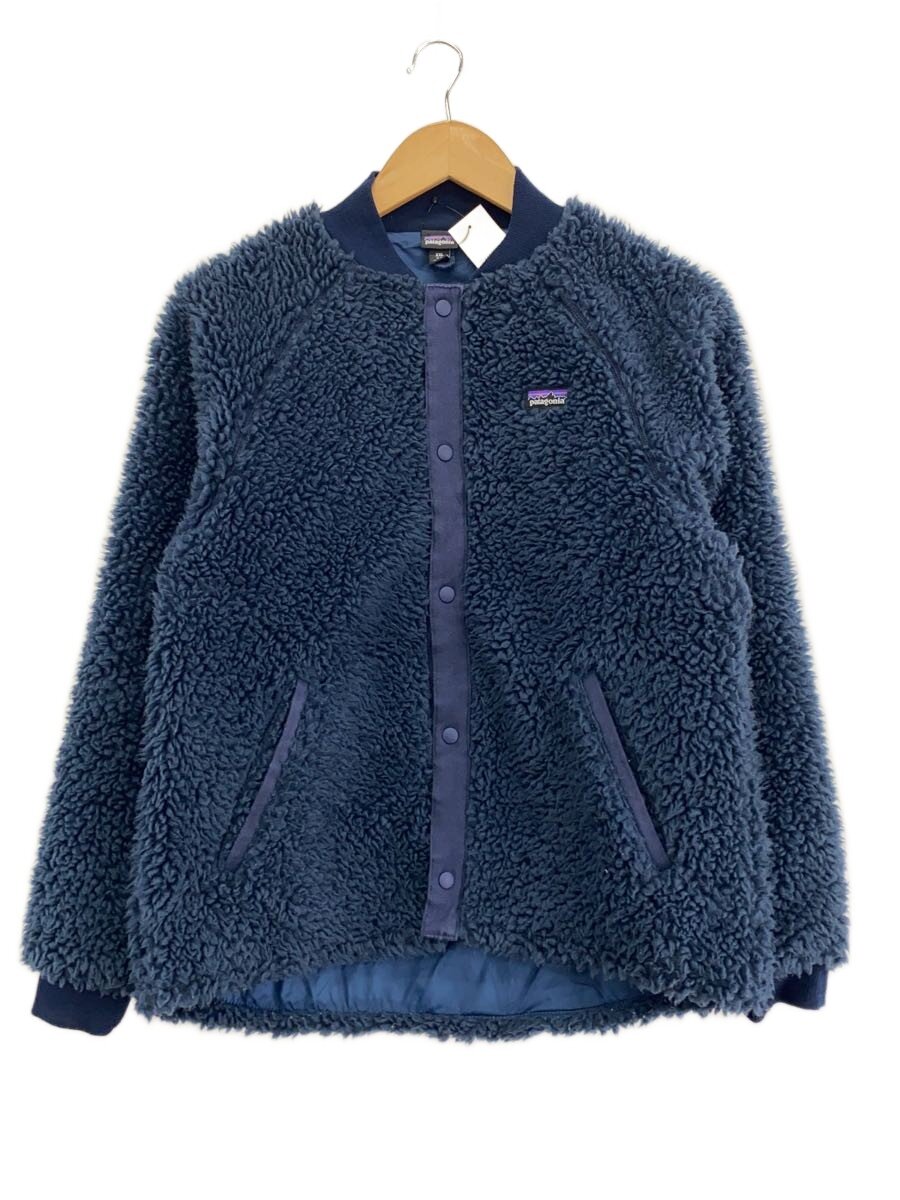 【中古】patagonia◆レトロXボマージャケット/キッズXLサイズ/ポリエステル/NVY/65415//【レディースウェア】