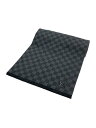 【中古】LOUIS VUITTON◆マフラー/ウール/GRY/メンズ/M70517/エシャルプ・プティマフラー【服飾雑貨他】