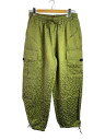 【中古】X-LARGE◆24SS/EASY LEOPARD CARGO PANTS/カーゴパンツ/L/コットン/KHK/レオパード【メンズウェア】