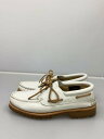 【中古】Timberland◆Authentics 3-Eye Boat Shoe/27.5cm/WHT/レザー/TB0A4149EM2【シューズ】