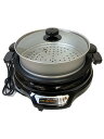 【中古】HOME SWAN◆グリル鍋 SGR-27TM【家電・ビジュアル・オーディオ】