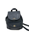 【中古】COACH◆リュック/--/BLK【バッグ】(4)