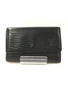【中古】LOUIS VUITTON◆ミュルティクレ6_エピ/ブラック/総柄/メンズ【服飾雑貨他】(4)