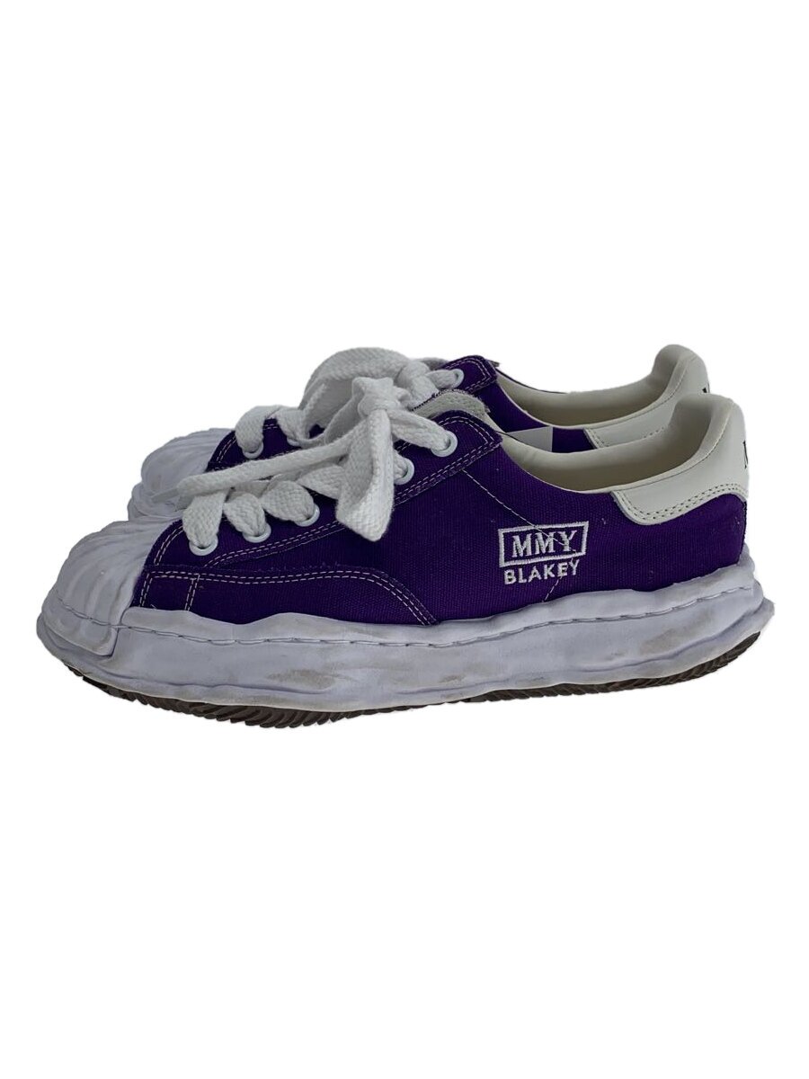 MIHARA YASUHIRO◆OG Sole Canvas Lowtop Sneaker/ローカットスニーカー/44/パープル/A08FW735