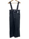 【中古】SHIPS◆オーバーオール/one/コットン/BLK/314-55-0761【レディースウェア】