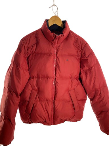 【中古】TOMMY HILFIGER◆ダウンジャケット/S/ナイロン/RED/11-2611601【メンズウェア】 【中古】TOMMY HILFIGER◆ダウンジャケット/S/ナイロン/RED/11-2611601【メンズウェア】