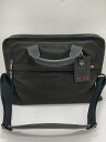 【中古】TUMI◆ブリーフケース/キャンバス/BLK/26001D4【バッグ】