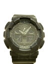 【中古】CASIO◆クォーツ腕時計・G-SHOCK/デジアナ/BLK/カシオ/GA-100-1A1J ...