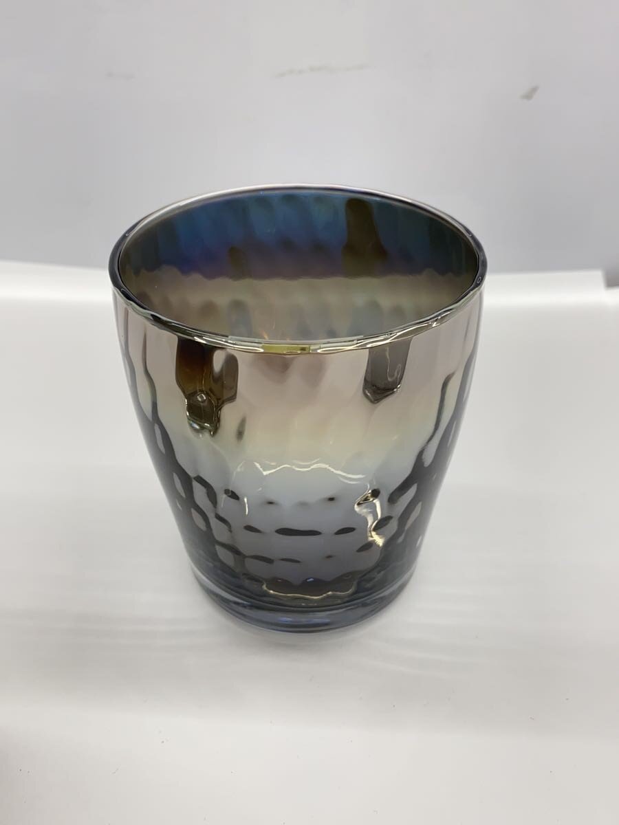 【中古】PROGRESS◆グラス/4点セット/グロウ/色違い4個/チタン&ガラス【キッチン用品】