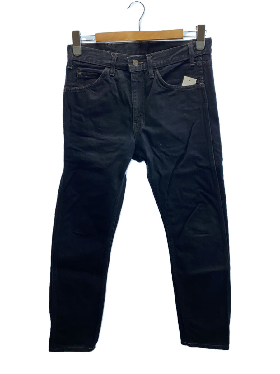 【中古】Levi’s◆ストレートパンツ/30/デニム/BLK/無地/PC9-30605-0059【メンズウェア】