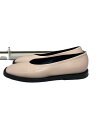 【中古】MARNI◆フラットパンプス/36/BEG/レザー/小傷有【シューズ】