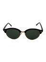 【中古】Ray-Ban◆サングラス/ウェリントン/チタン/BLK/KH...(4)