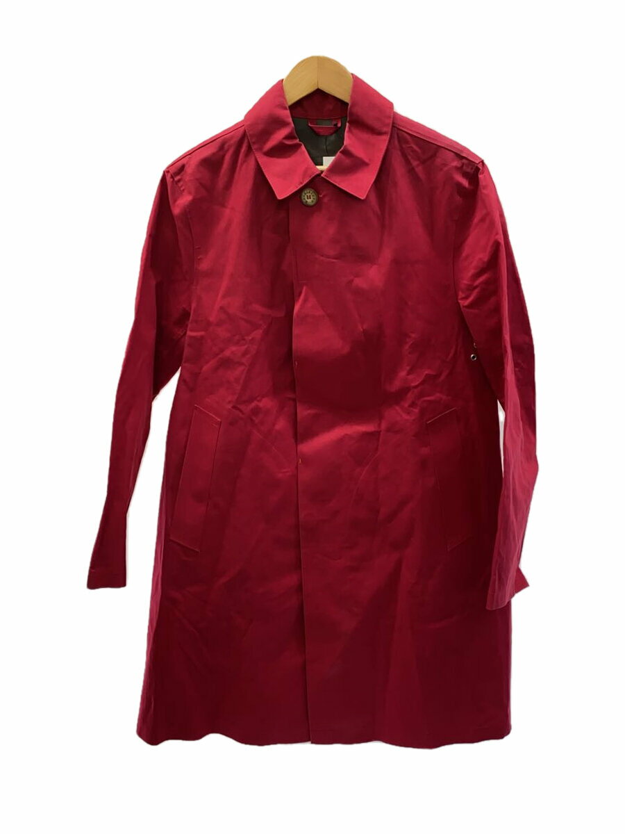 【中古】MACKINTOSH◆コート/38/コットン/RED【レディースウェア】