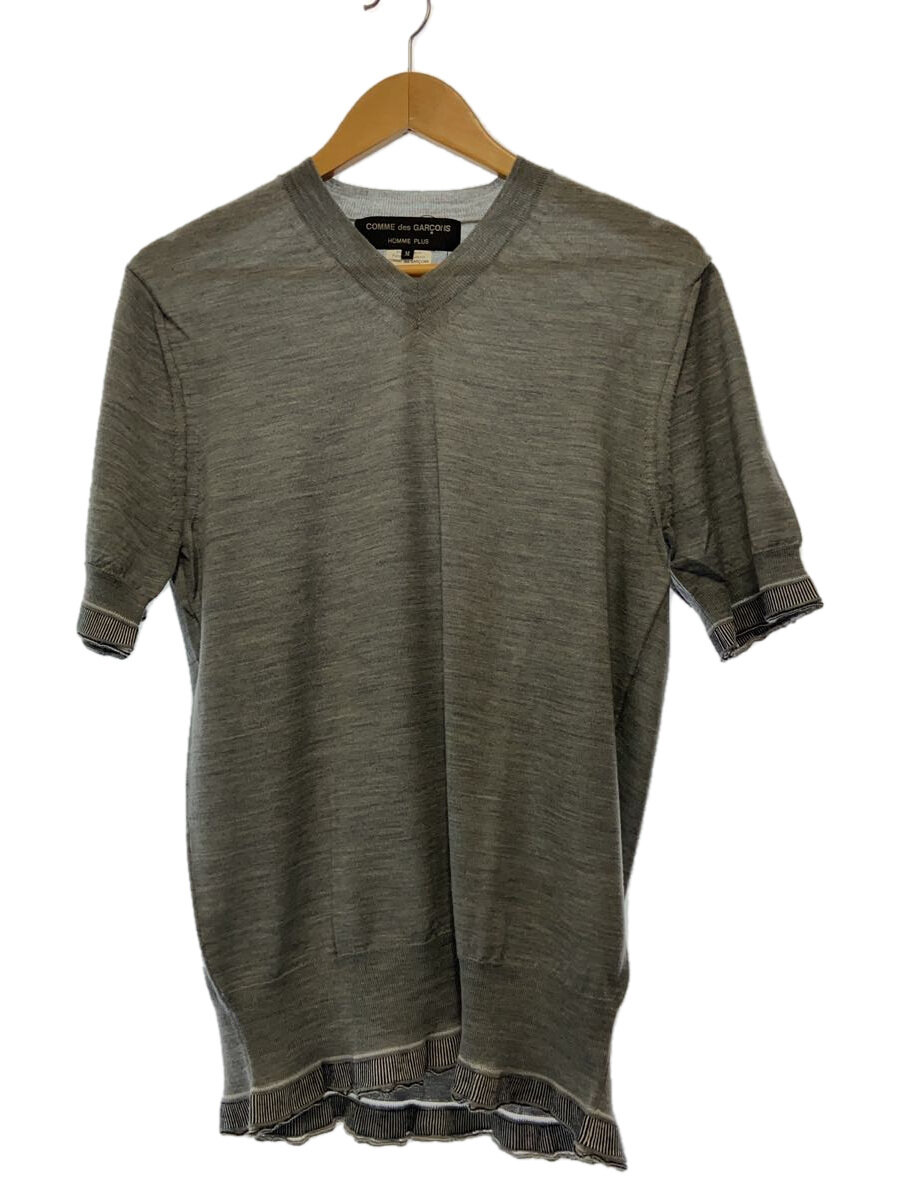 【中古】COMME des GARCONS HOMME PLUS◆半袖/AD2011/ニット・セータ